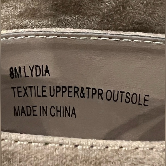 Wedge Almond Loraine Lace Up Cork Memory Foam Leather Heels Size 8 Women's - Picture 2 of 8